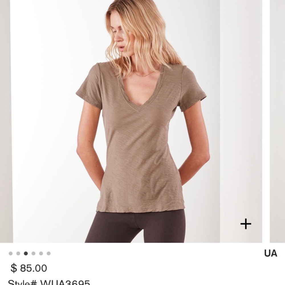 James Perse Brown Tee